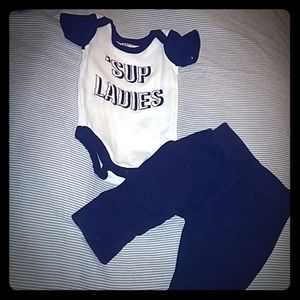 Baby boy matching outfit